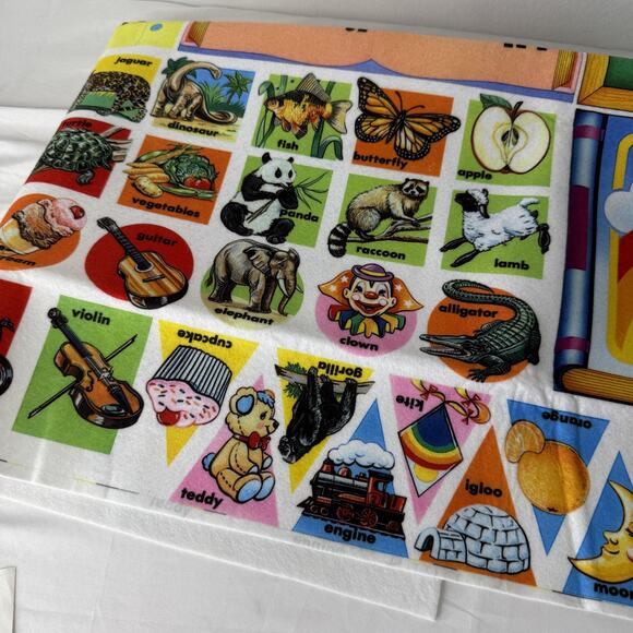 Vintage Betty Lukens Felt ABC Alphabet Kit Educational Activity Book Twelve - Picture 5 of 8